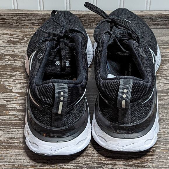 Nike Women's Black React Infinity Flyknit CT2423 Running Shoe Size 9.5 - Picture 4 of 7